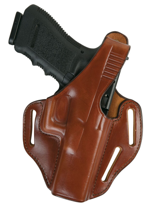 54883 Bianchi 77 Piranha OWB Holster Size 01 Tan Right Hand