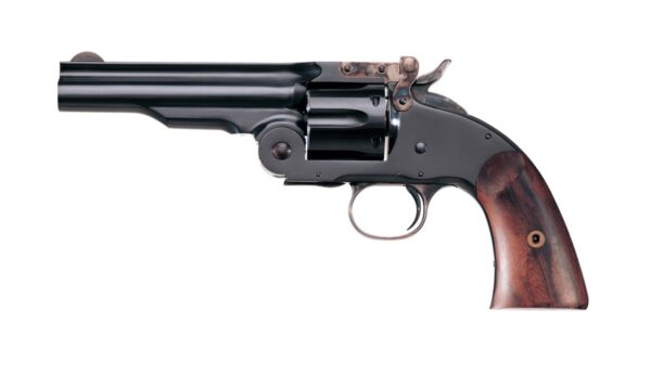 Taylors and Company Schofield 2nd Model .38 Spl 5 in Blued