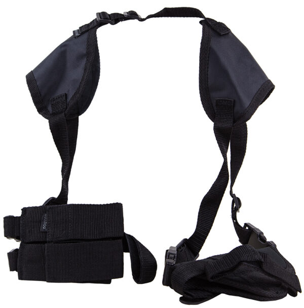 55105-1 Bulldog WSHD15 Deluxe Shoulder Harness Black Nylon Harness Fits 1911 Ambidextrous