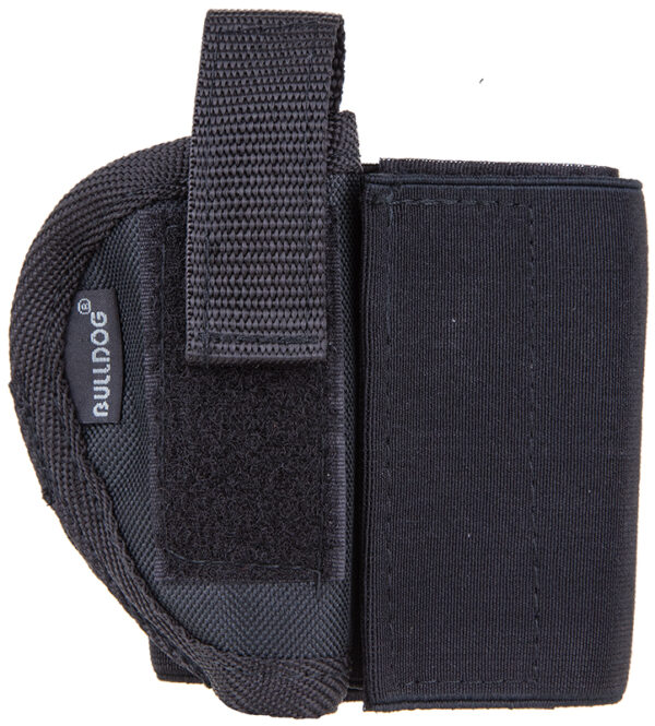55111 Bulldog Cases Right-Hand Ankle Holster — Black