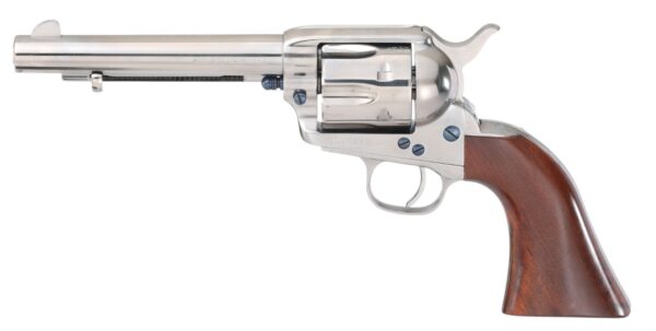 555166b780 Taylors and Company Gunfighter 45LC Nickel/Walnut 5.5″