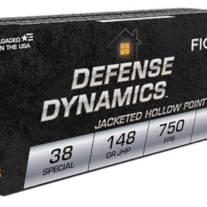 Fiocchi 38 Special 148gr JHP – 50 Rounds