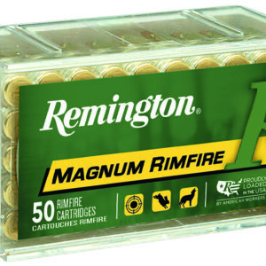 Remington 22 WMR 40 gr JHP 50 rd