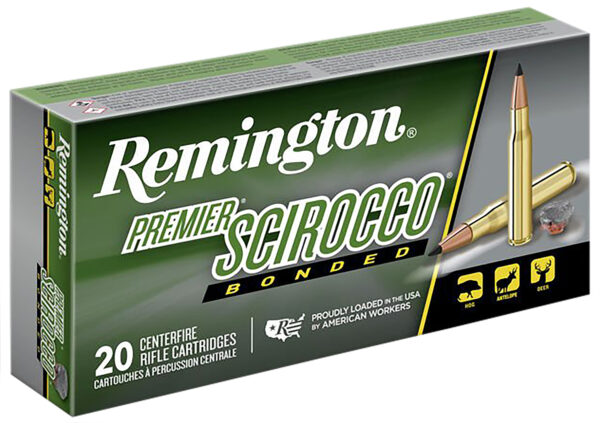 56142-2 Remington Premier Scirocco Bonded 30-06 150 gr – 20rd Box