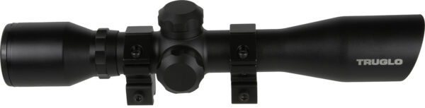 56913 TruGlo TG8504BR Compact 4x32mm Matte Black Duplex Scope