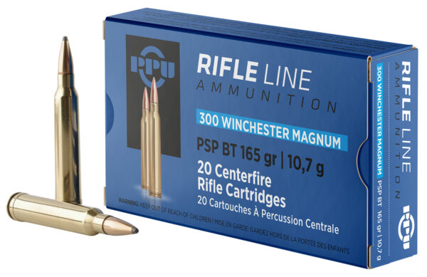 PPU .300 Win Mag 165 gr SPBT 20rd Box