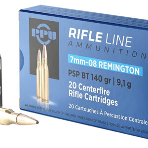 PPU 7mm-08 Rem 140gr PSP BT 20rd Box