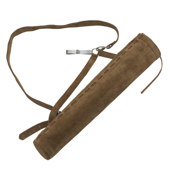 57372_1 October Mountain Traditional Suede Hip/Back Quiver RH/LH