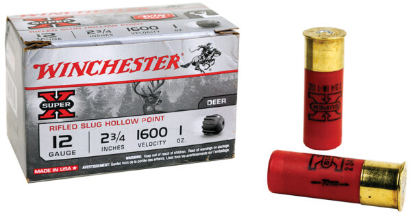 Winchester Super-X 12 Gauge 2.75″ 1 oz Rifled Slug 15rd
