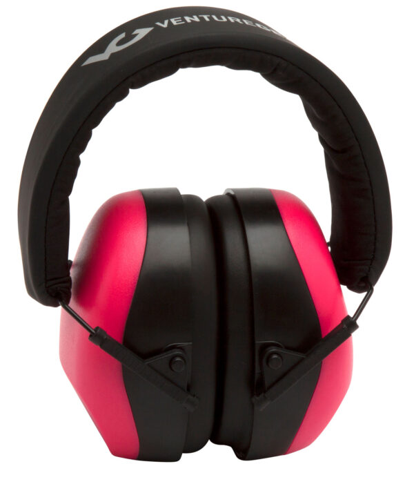 58692 Pyramex VGPM8010PC Venture Gear V80 Muff Foam 26 dB 32 dB Over the Head Orange Pink/Black Adult 1 Pair