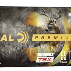 Federal Premium .223 Rem 55gr Barnes TSX 20rd