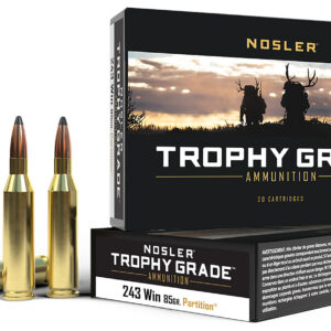 Nosler Trophy Grade 243 Win 85 gr Partition Tip – 20rd Box