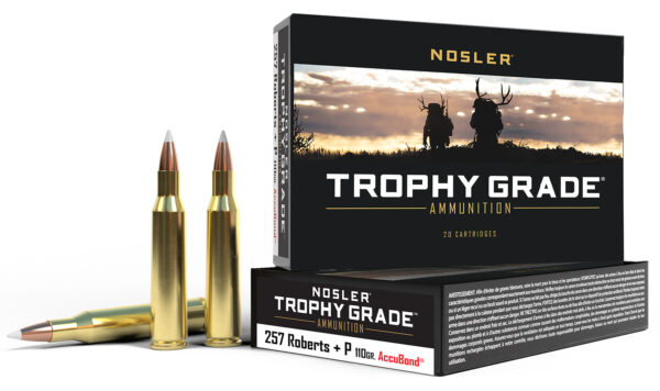 59553 Nosler Trophy 257 Roberts 110 gr AccuBond, 20rd