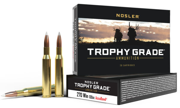 Nosler Trophy Grade 270 Win 130gr AccuBond 20rd