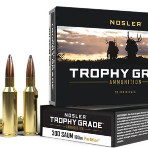 Nosler Trophy Grade .300 Rem SAUM 180 gr Partition — 20ct