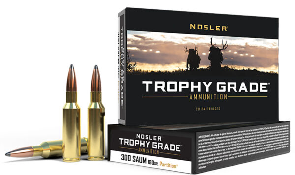 Nosler Trophy Grade .300 Rem SAUM 180 gr Partition — 20ct
