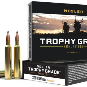 Nosler .300 RUM 165gr Spitzer Partition — 20/Box
