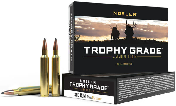 Nosler .300 RUM 165gr Spitzer Partition — 20/Box