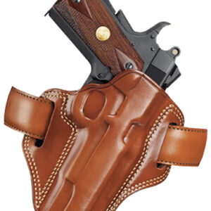 Galco CM112 Combat Master OWB Tan Leather Belt Slide Holster