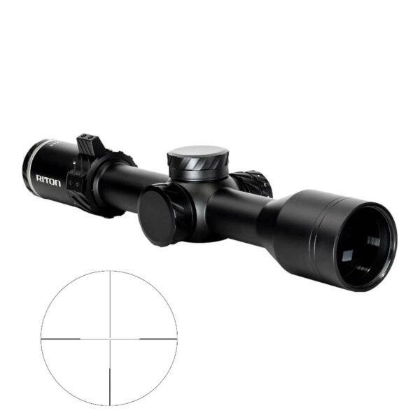 Riton 5 Primal 2-12×44 Illuminated RDH Reticle