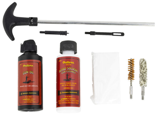 60014 OUTERS 96416 Pistol Cleaning Kit – 9mm/.380/.357/.38
