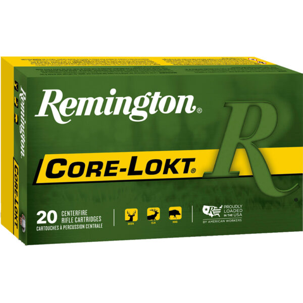 609724_1 Remington Core-Lokt Centerfire Rifle Ammo 338 Rem. Ultra Mag. 250 gr. Core-Lokt PSP 20 rd.