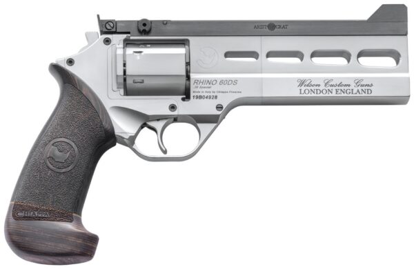 60DSMATCH Chiappa Rhino Match Master 60DS .38 Special 6-inch Gray PVD