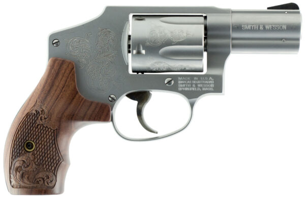 61816 Smith & Wesson 640 Engraved Stainless 2.125 in 5-Rd (.357/.38)