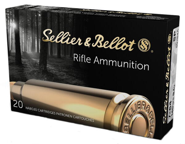 Sellier & Bellot 7x64mm Jacketed Soft Point 20rd