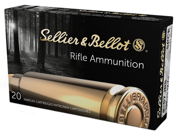 Rifle ammunition SPCE Sellier & Bellot 8×57 JRS 196gr SPCE – 20rd Box