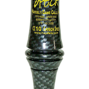 Haydel’s CS10 Carbon Specklebelly Single-Reed Call