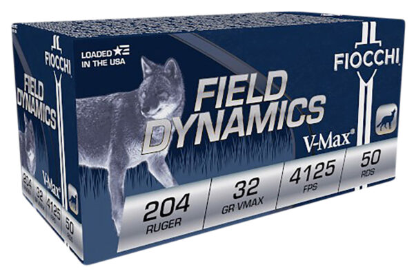 Fiocchi 204HVA .204 Ruger 32gr V-Max 50rd Box