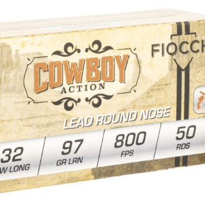 Fiocchi 32 S&W Long 97 gr LFP, 50 rd