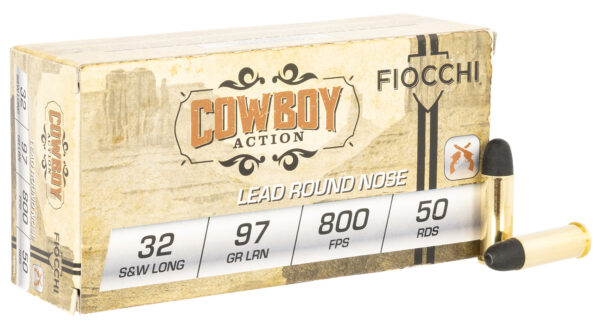 Fiocchi 32 S&W Long 97 gr LFP, 50 rd