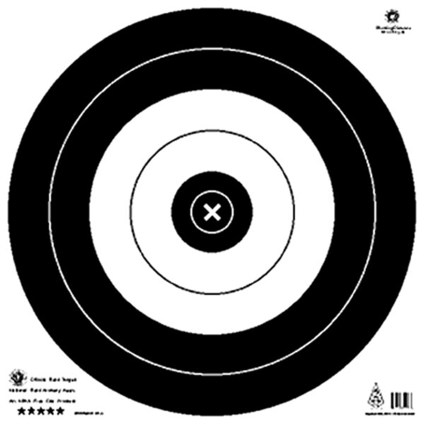 63178_1 Maple Leaf Target Face NFAA Field 65 cm. 25 pk.