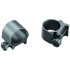 Weaver Top Mount Rings 1″ Medium Matte