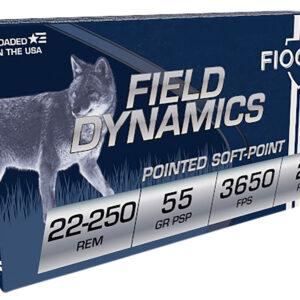 Fiocchi 22-250 Rem 55gr PSP 20rd Box