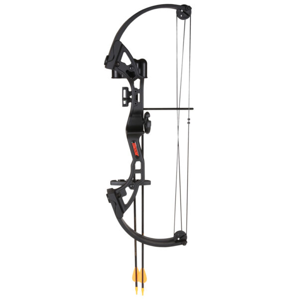 63470_1 Bear Brave Bow Set Black 13.5-19 in. 15-25lbs. RH
