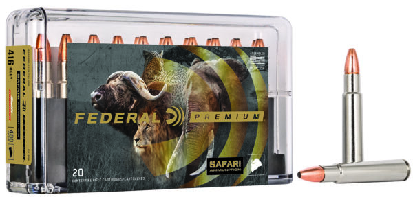 Federal Premium Cape-Shok .416 Rigby 400 gr — 20/Box