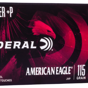 Federal American Eagle .38 Super +P 115 gr JHP 50rd
