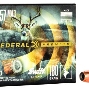 Federal Premium Vital-Shok .357 Magnum 180 gr Swift A-Frame, 20rd