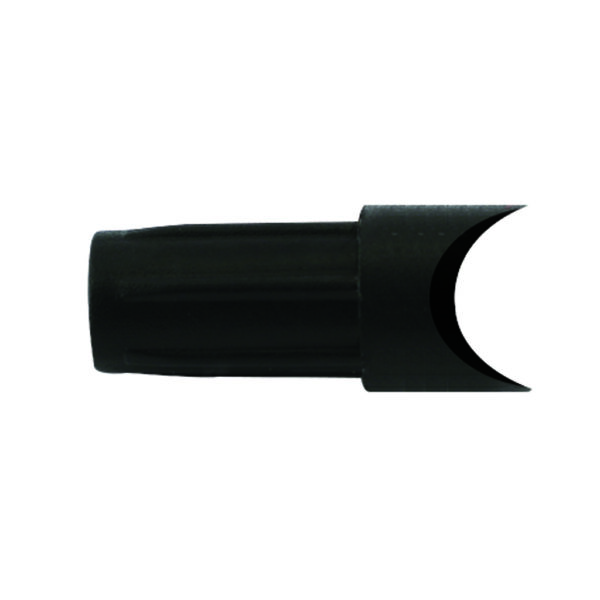 64346_1 Black Eagle Half Moon Nocks Red 12 pk.