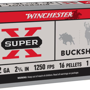 Winchester Super-X 12GA 2.75″ #1 Buckshot 5rd Box