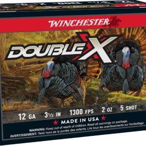 Winchester Double X 12ga 3.5in 2 oz #5 Turkey 10rd Box