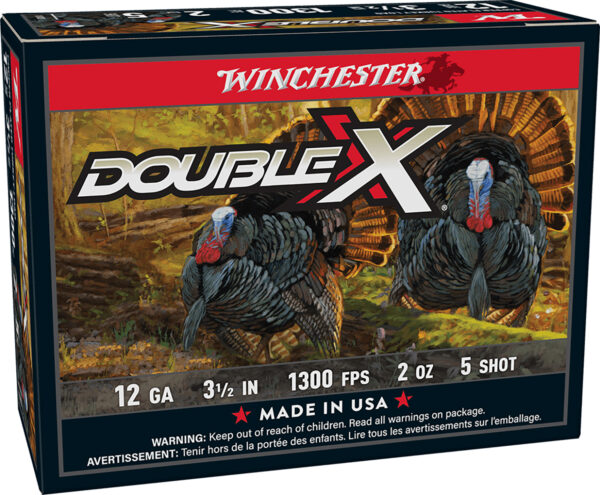 Winchester Double X 12ga 3.5in 2 oz #5 Turkey 10rd Box