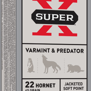 Winchester Super-X .22 Hornet 45 gr JSP – 50rd Box
