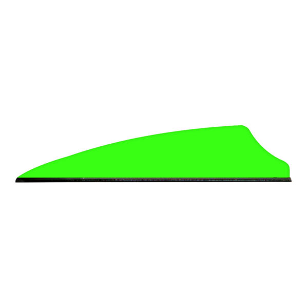 65662_1 Q2i Fusion X-II Vanes Neon Green 2.1 in. 100 pk.