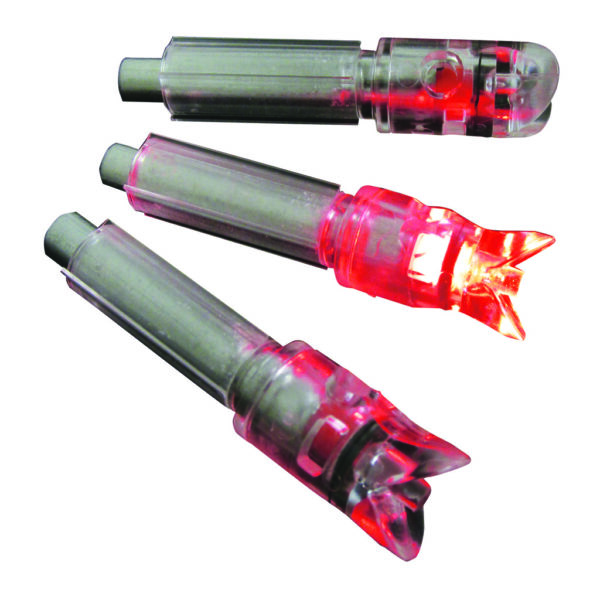 65796_1 GWS Lighted Crossbow Nocks Red 3 pk.