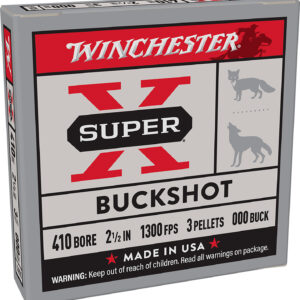 Winchester Super-X .410 Bore 2.5in 000 Buckshot 5rd Box