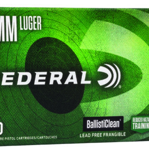 Federal BallistiClean RHT 9mm 100 gr Frangible, 50rd